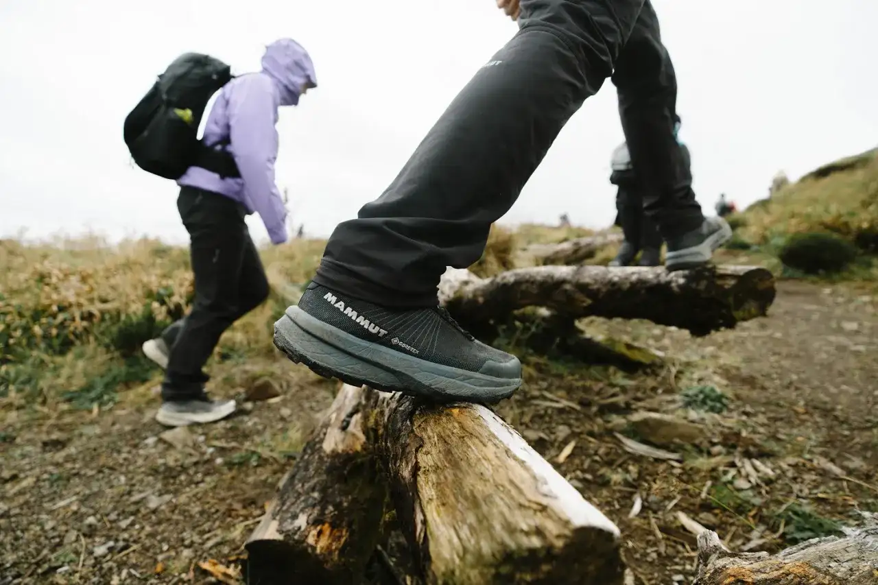 Wybór odpowiednich butów w góry latem to klucz do komfortu. Na zdjęciu widać turystów w lekkich, oddychających butach z membraną Gore-Tex, idealnych na letnie wędrówki.